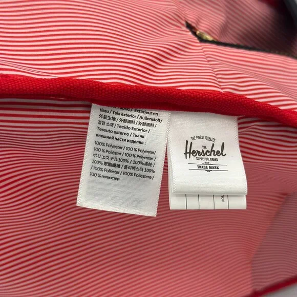 🎒 **Herschel Nova Mini Backpack - Black with Gold Zippers** - Picture 8 of 9